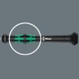 Отвертка звездочка с отверстием TORX BO TX 15 x 60mm для электроники Wera Kraftform Micro 2067 