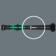 Отвертка звездочка с отверстием TORX BO TX 15 x 60mm для электроники Wera Kraftform Micro 2067 