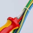Резак для кабелей прямое изолированное лезвие 190мм VDE 1000V 