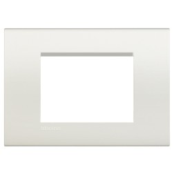 LivingLight Рамка прямоугольная, 3 модуля, цвет Белый 