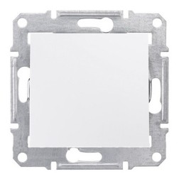Выключатель IP44 Sedna белый 