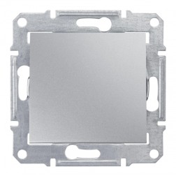 Выключатель IP44 Sedna алюминий 