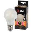 Лампа филаментная светодиодная груша ЭРА F-LED A60-7W-827-E27 frost 743178 