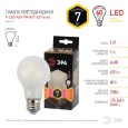 Лампа филаментная светодиодная груша ЭРА F-LED A60-7W-827-E27 frost 743178 
