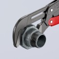 Ключ трубный Knipex 2 дюйма S-образные губки 70мм с быстрой регулировкой L-560мм 