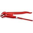 Ключ трубный Knipex 1 дюйм прямые губки 45° 42мм L-320мм 