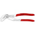 Клещи переставные Knipex Cobra 1 1/2 дюйма 42мм хромированные 1-к ручки L-180мм 