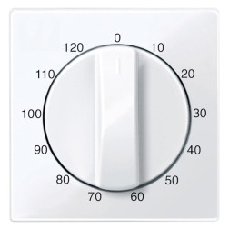 Накладка для механизма таймера 120 мин. System M Merten активный белый 