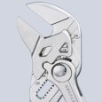 Клещи переставные-гаечный ключ Knipex VDE 1000V 2 дюйма 52мм хромированные 1-к ручки L-250мм 