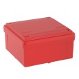 Коробка ответвительная с гладкими стенками DKC Express IP56, 100х100х50мм,цвет красный 