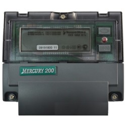 Электросчетчик Меркурий 200.04  5-60А/230В кл.т.1 многотарифный ЖКИ с PLC модемом 