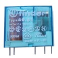 Миниатюрное PCB-реле Finder выводы 5мм, 1СО AgNi 10A DC 24В (40.51.9.024.0000) 