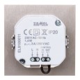 Светильник NAVI Сталь, холодный свет, в монтажную коробку, 230V с датчиком движения 
