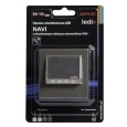 Светильник NAVI Сталь, RGB, в монтажную коробку, 230V с встроенным RGB контроллером 