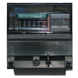 Электросчетчик Меркурий 201.6  10-80А/230В кл.т.1,0 однотарифный мех. 