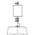 Светильник подвесной ЖСУ-17-250-001 250 Вт Е40 IP53 со стеклом под лампу ДНАТ 