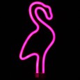 Эра Садовый неоновый светильник Фламинго на солнечной батарее ERASF012-30 