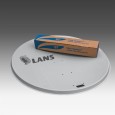 Антенна перфорированная офсетная LANS-97 с азимутальной фиксированной подвеской светлая 