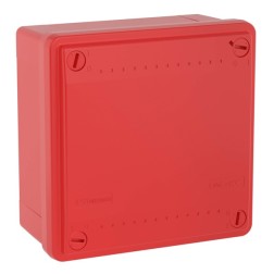 Коробка ответвительная с гладкими стенками DKC Express IP56, 100х100х50мм,цвет красный 