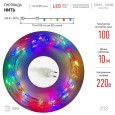 Гирлянда ЭРА ENIN -10NM LED Нить 10м мультиколор 220V 5056396208204 