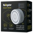 Умный датчик температуры и влажности 14552 NSH-SNR-TH01-WiFi USB 5В+CR123A оповещение светом, звуком 