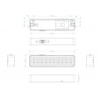 Светильник светодиодный аварийный непостоянный DBA-101-0-20 30LED 5ч IP20 5056306072413 