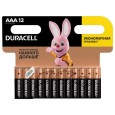 Батарейка AAA Duracell LR03 BASIC MN2400 (упаковка 12шт) 109254 