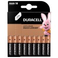 Батарейка AAA Duracell LR03 BASIC MN2400 (упаковка 18шт) 107557 