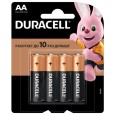 Батарейка AA Duracell LR6 BASIC MN1500 (упаковка 4шт) 115996 