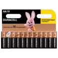 Батарейка AA Duracell LR6 BASIC MN1500 (упаковка 12шт) 006546 