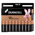 Батарейка AA Duracell LR6 BASIC MN1500 (упаковка 18шт) 107519 