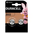 Батарейка 2032 для электронных устройств Duracell CR2032 (упаковка 2 шт) 054967 