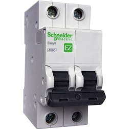 Автоматический выключатель Schneider Electric EASY 9 2П 25А С 4,5кА 230В (автомат) 