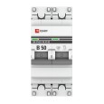 Автоматический выключатель 2P 50А (В) 4,5kA ВА 47-63 EKF PROxima (автомат) 