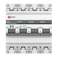 Автоматический выключатель 4P 6А (D) 4,5kA ВА 47-63 EKF PROxima (автомат) 
