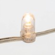 Гирлянда LED ClipLight 12 V, прозрачный ПВХ, 150 мм, цвет диодов теплый белый 