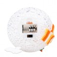 Фигура светодиодная Снеговик 7LED RGB 17см Питание от 3 AG13 (батарейки в комплекте) 