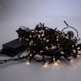 Гирлянда на елку CL91 210LED 2700К 7 веток (3м) +1.5м зеленый шнур 230V 