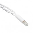 Гирлянда бахрома светодиодная 5,6x0,9м 240LED синий IP67 постоянное свечение, белый каучук, 230В 