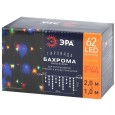 Гирлянда ENOB-2M ЭРА LED Бахрома 2x1m мультиколор, 24V, IP44 