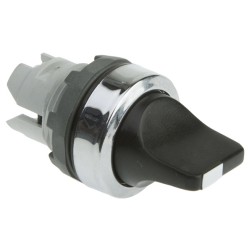 Переключатель ABB M2SS2-20B (короткая ручка) черный 2-х поз. (корпус) 90° с фиксацией  Переключатель ABB M2SS2-20B (короткая ручка) черный 2-х поз. (корпус) 90° с фиксацией