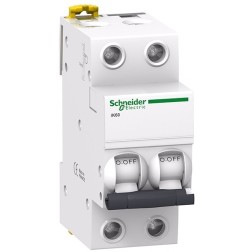 Автоматический выключатель Schneider Electric Acti 9 iK60N 2П 10A 6кА C (автомат) 