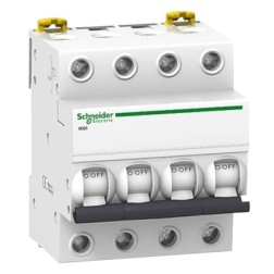 Автоматический выключатель Schneider Electric Acti 9 iK60N 4П 10A 6кА C (автомат) 