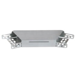 Поворот 45° плоский с крышкой для лотков 80х200 ИЭК  Поворот 45° плоский с крышкой для лотков 80х200 ИЭК