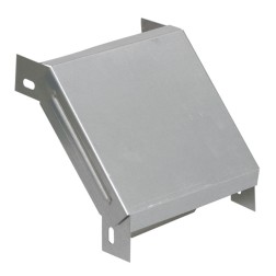 Поворот 90° вертикальный внешний с крышкой для лотков 80х100 ИЭК 
