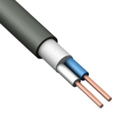 Кабель силовой ВВГнг(А)-LSLTX 2х1,5 ок (Конкорд) 