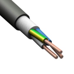 Кабель силовой ВВГнг(А)-LSLTX 3х6 ок (Конкорд) 