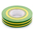 Изолента ПВХ желто-зеленая 19мм 20м -50..+80 6кВ серии EKF SafeFlex 