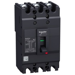 Автоматический выключатель Schneider Electric EZC100N 63A 18 кА/380В 3П3T (автомат) 