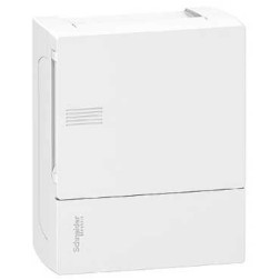 Щиток навесной Schneider Electric Resi9 Mini Pragma 6 модулей с белой дверью 2 шины N и PE 